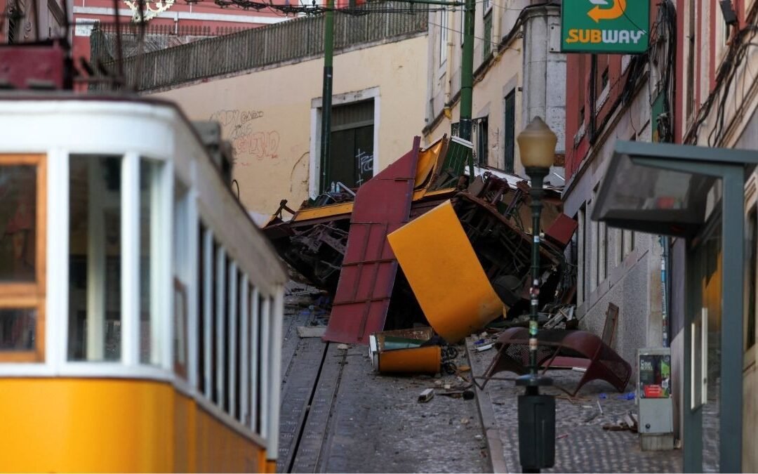 Funicular histórico de Lisboa descarriló por falta de certificación