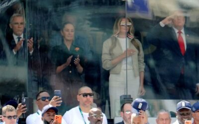 Trump, Sheinbaum y Carney se reúnen en el palco para la final del Mundial 2026 entre España y Argentina